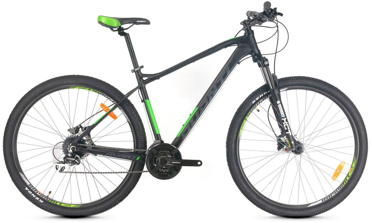 Фотографія Велосипед Avanti CANYON PRO 27,5" (2020) 2020 Чорно-зелений